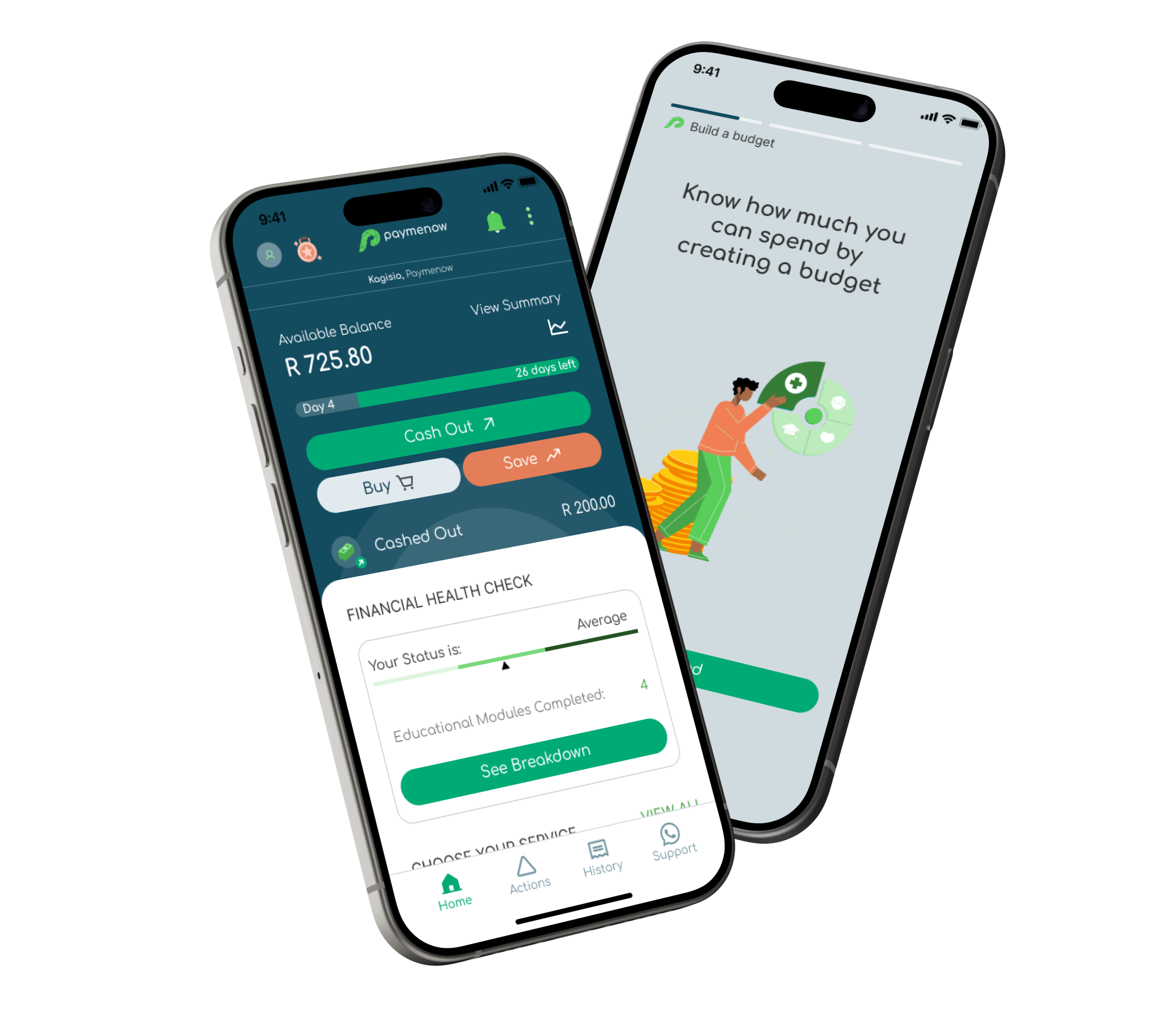 Paymenow App Phone Mockup